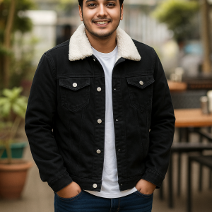ডেনিম জ্যাকেট(Black)
