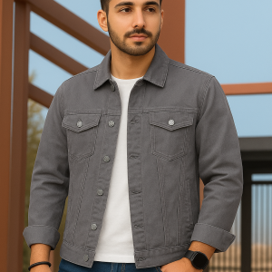 ডেনিম জ্যাকেট(Grey)
